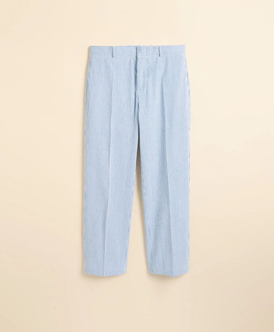 Boys Junior Stretch Cotton Seersucker Suit Pants | Brooks Brothers Customer Favorite