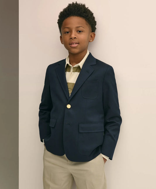Boys Junior Two Button Blazer | Brooks Brothers Smart Buy