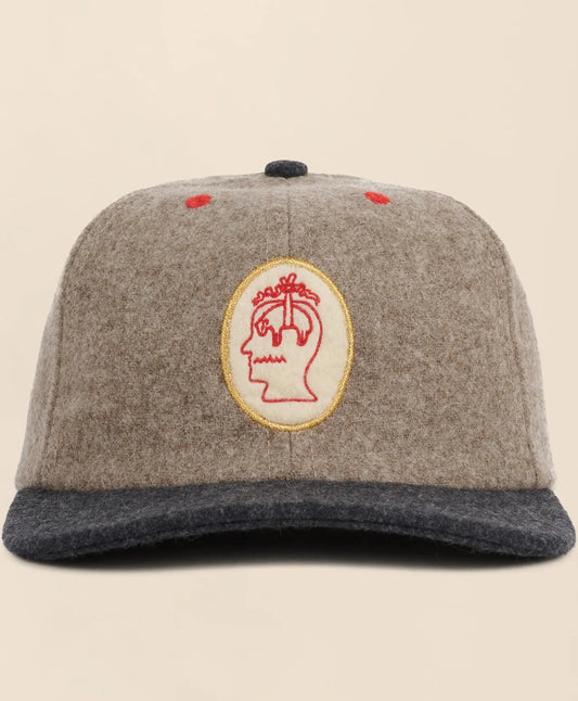 Brooks Brothers x Brain Dead Wool Blend Emblem Baseball Hat | Brooks Brothers New