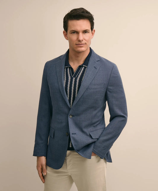 Classic Fit Wool Hopsack Sport Coat | Brooks Brothers Premium
