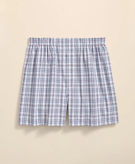 Cotton Broadcloth Plaid Boxers | Brooks Brothers Featured