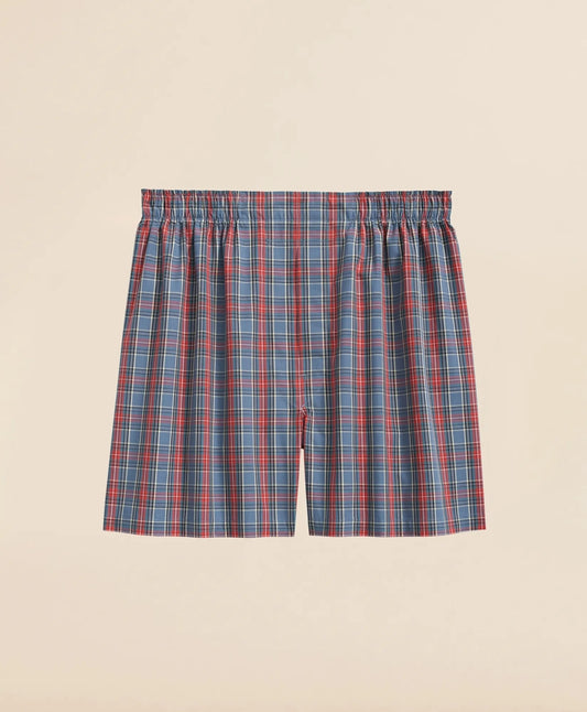 Cotton Broadcloth Tartan Boxers | Brooks Brothers New