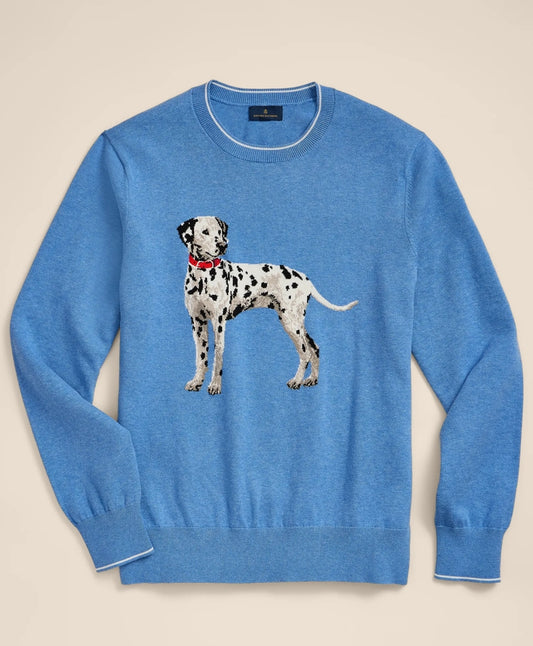 Cotton Dalmatian Sweater | Brooks Brothers Featured