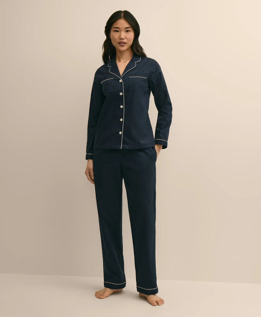 Cotton Tipped Pajamas | Brooks Brothers New