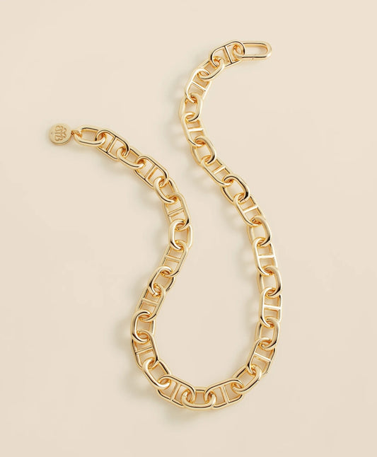 Gold-Toned Mariner Link Necklace | Brooks Brothers New