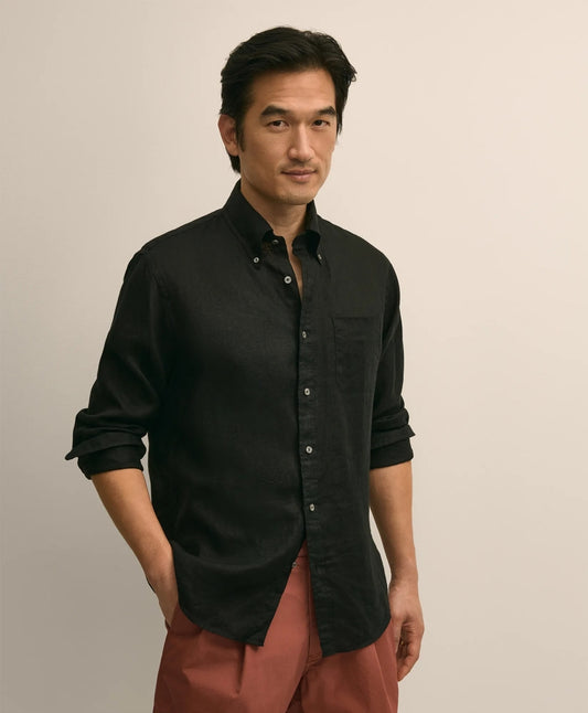 Irish Linen Sport Shirt | Brooks Brothers New