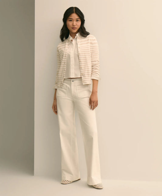 Patch-Pocket Flare Jeans | Brooks Brothers Smart Buy