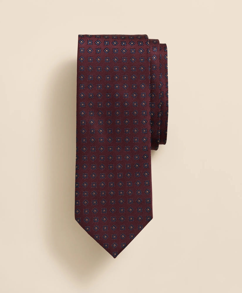 Silk Dot Flower Tie | Brooks Brothers New