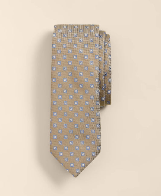 Silk Framed Diamond Tie | Brooks Brothers Smart Buy