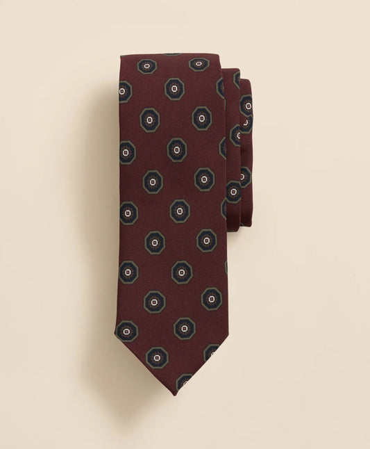 Silk Geometric Tie | Brooks Brothers Featured