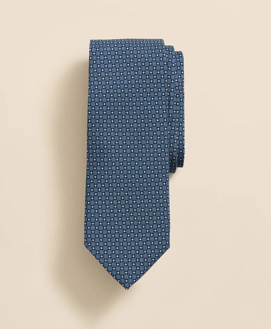 Silk Mini Geometric Tie | Brooks Brothers Featured