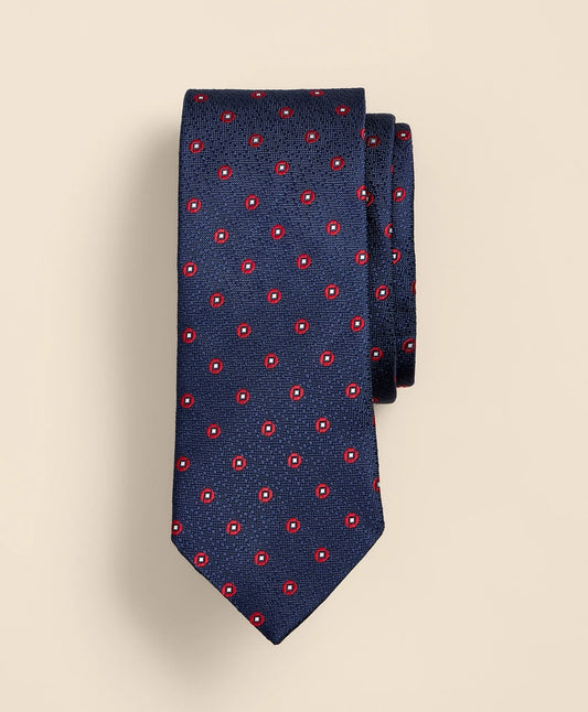 Silk Stardot Tie | Brooks Brothers Premium