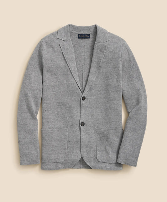 Sweater Blazer In Linen-Cotton Blend | Brooks Brothers Customer Favorite