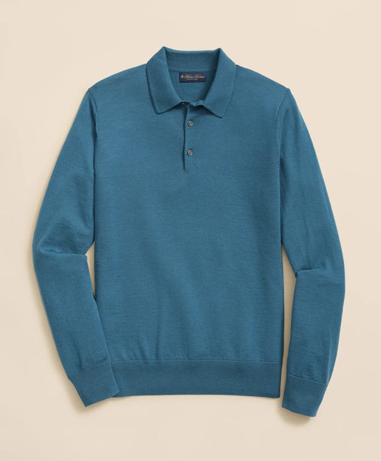 Ultimate Merino Wool Polo Sweater | Brooks Brothers Top Pick