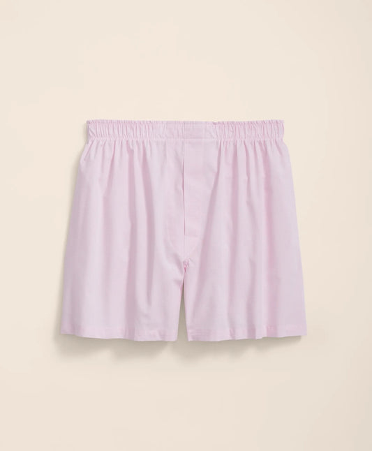 Cotton Broadcloth End-on-End Boxers | Brooks Brothers Customer Favorite