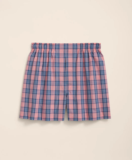 Cotton Broadcloth Plaid Boxers | Brooks Brothers Featured