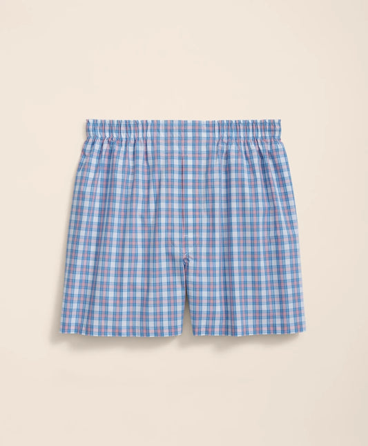 Cotton Broadcloth Tartan Boxers | Brooks Brothers New